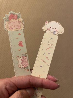 Cute bookmarks I bought!