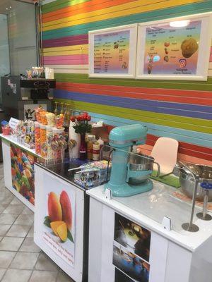 Also nitro ice cream with over 24 different flavors