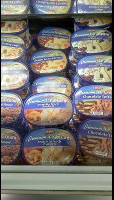 Ice cream section