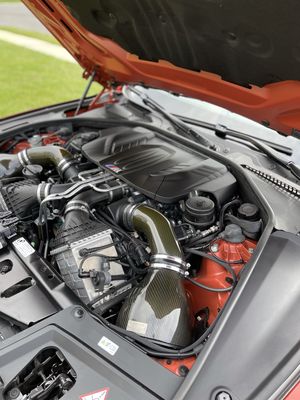 Engine bay cleaning