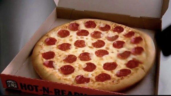 Hot and Ready Pizza with Pepperoni