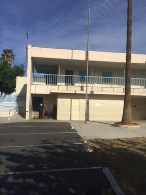 Front entrance of Mary's Mercy Center. Serving a wonderful hot meal almost every day