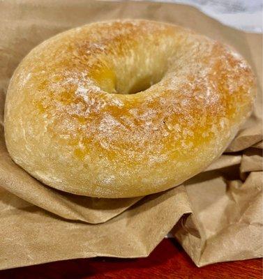 Plain Montreal bagel