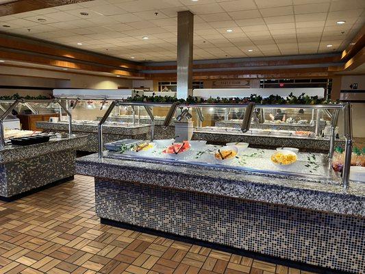 Normal buffet items