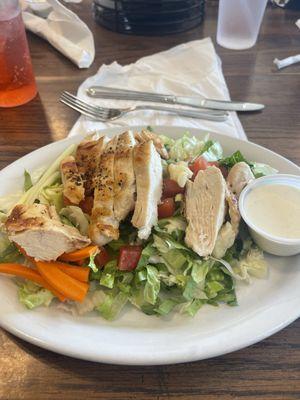 Grilled chicken salad