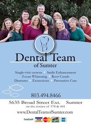 We are proud to serve Shaw AFB in Sumter with quality dental care. Call our  dental office today to schedule your first appoi...