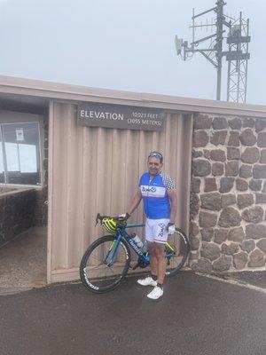 Second trip to the famous Haleakalā climb