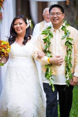 Loved my hair & make-up on our wedding day (08.05.13) =)