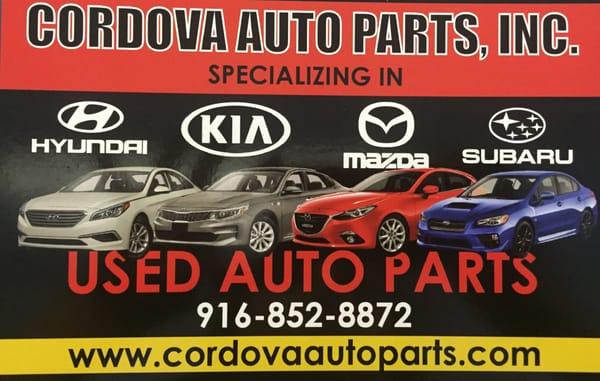 Cordova Auto Parts Inc