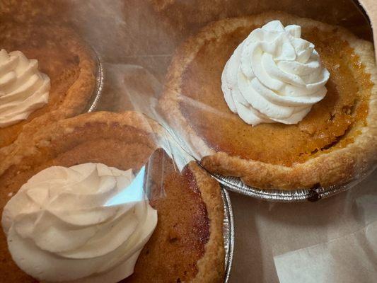 Mini sweet potato pies!