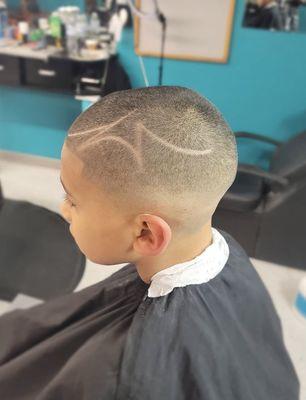 Kid haircut