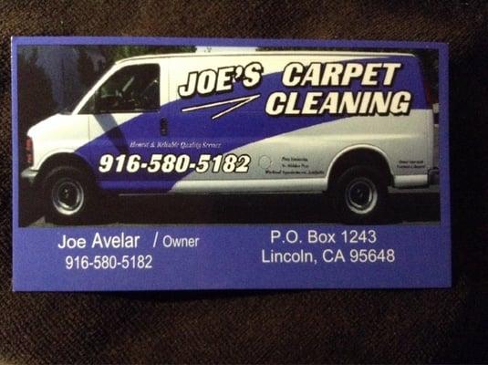 Joe's Carpet Cleaning