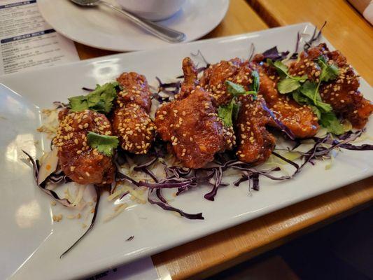 Delicious Korean wings