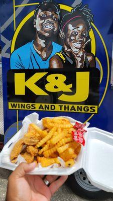 K & J Wings and  Thangs