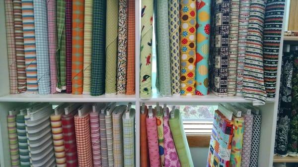 Lots of modern fabric designs here