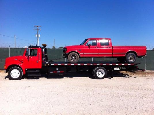 This is the longest truck I have put on there, plenty of room left!!