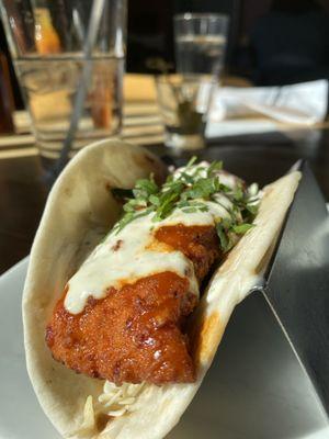 Buffalo chicken taco of the day