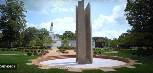 All American Masonry laid the brick and block work for the Cheatham Memorial in Virginia