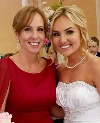 Cotillion makeup for mother and daughter