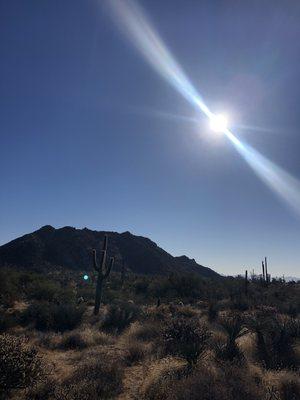 Granite Mountain from Stagecoach Trail