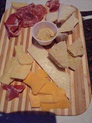 Cheese plate, great appetizer!