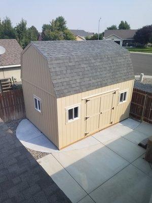 more of a top view of completed job 08/10/18