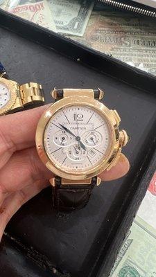 Cartier Pasha 18k Rose Gold