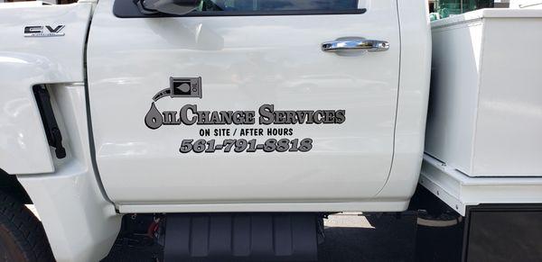 Vehicle decals tell everyone where you are and what you do.