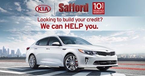 Looking to build your credit? Safford Kia of Salisbury can help you!