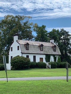 Charlotte Hall Military Academy, (1774) Seen from the trail