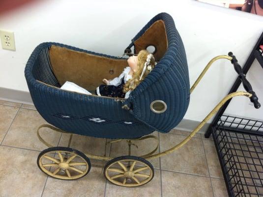 vintage baby doll buggy