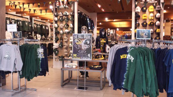 Campus Den in Twelve Oaks Mall, Novi MI