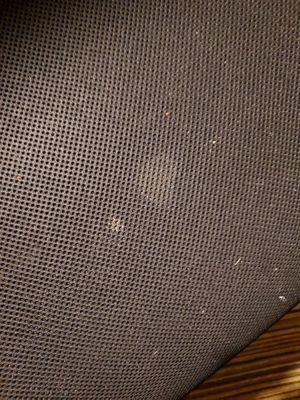 Weird white stain on the office chair