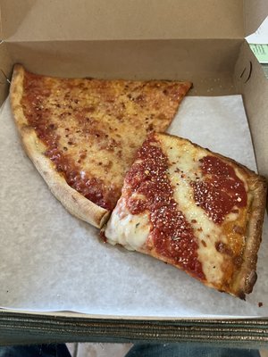 Cheese Pizza and Sicilian Pizza