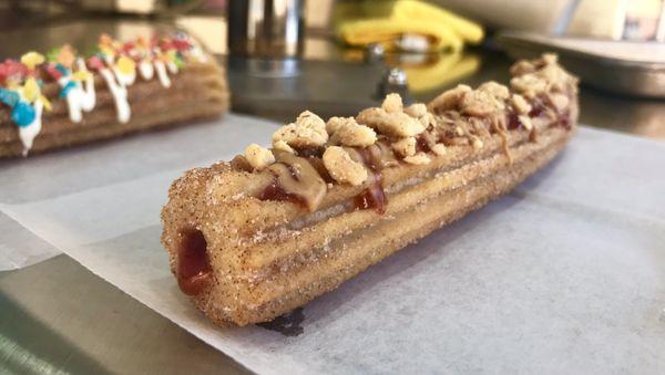 Peanut butter jelly churro.    Why not