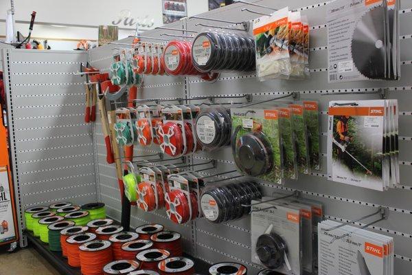 String Trimmer Line and Brush Blades