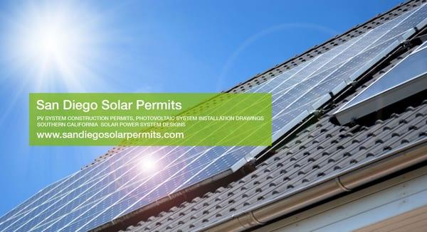 San Diego Solar Permits - Southern California PV Photovoltaic System Plans