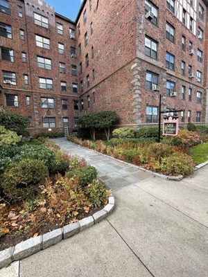 Walkway to office