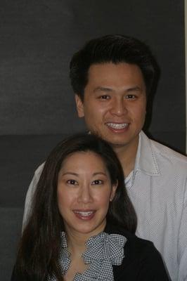 Drs Candy Lee and Leo Yang