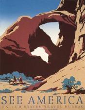 Our See America - Arches poster.