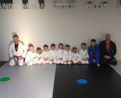 Our 1st tiny ninjas class ages 5-6!