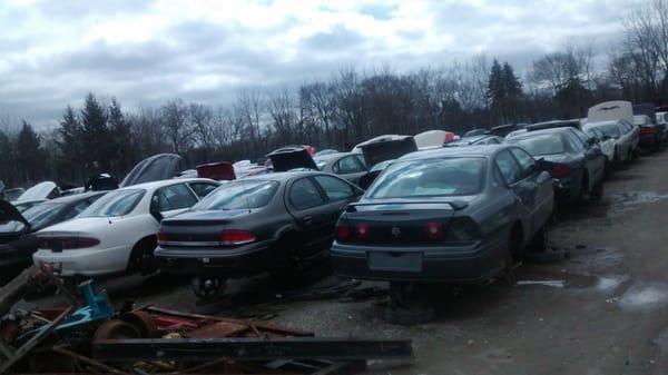 Lots of vehicles for parts!