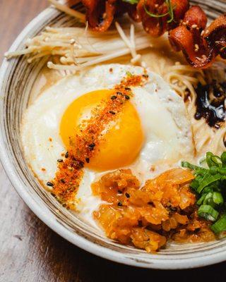 Breakfast Ramen for Sunday Brunch at Ukiah Restaurant