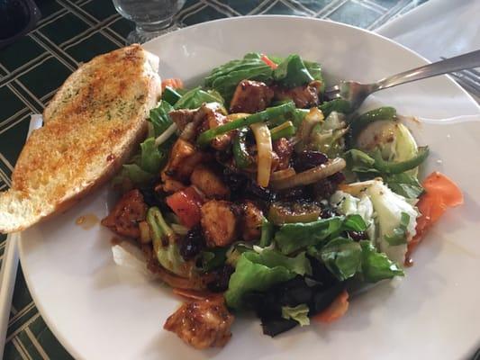 Jerk chicken salad