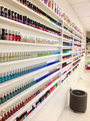 So Many Nail Color Options!