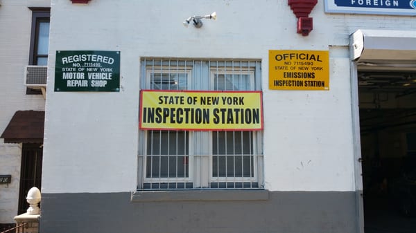 Your friendly neighborhood Inspection Station.