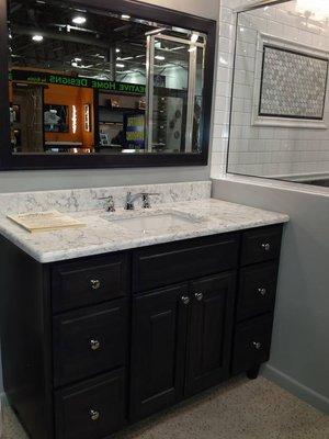 Classic Style Quartz Top and 48" Vanity.