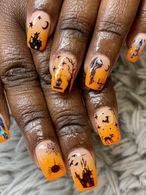 Halloween nails