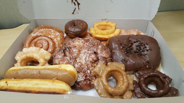 Got donuts for the local gang to say "aloha"!