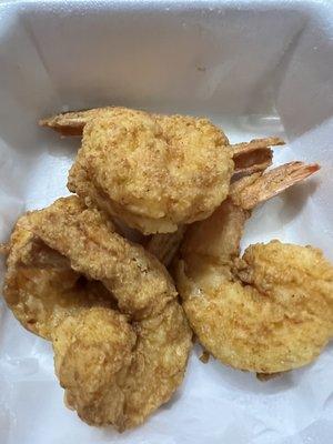 Crispy fried shrimp